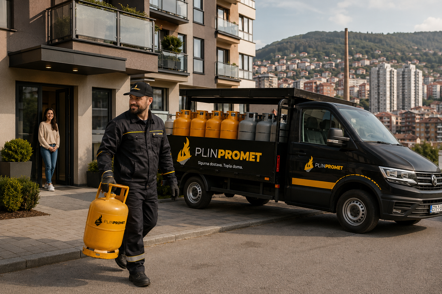 Dostava plina kamionom